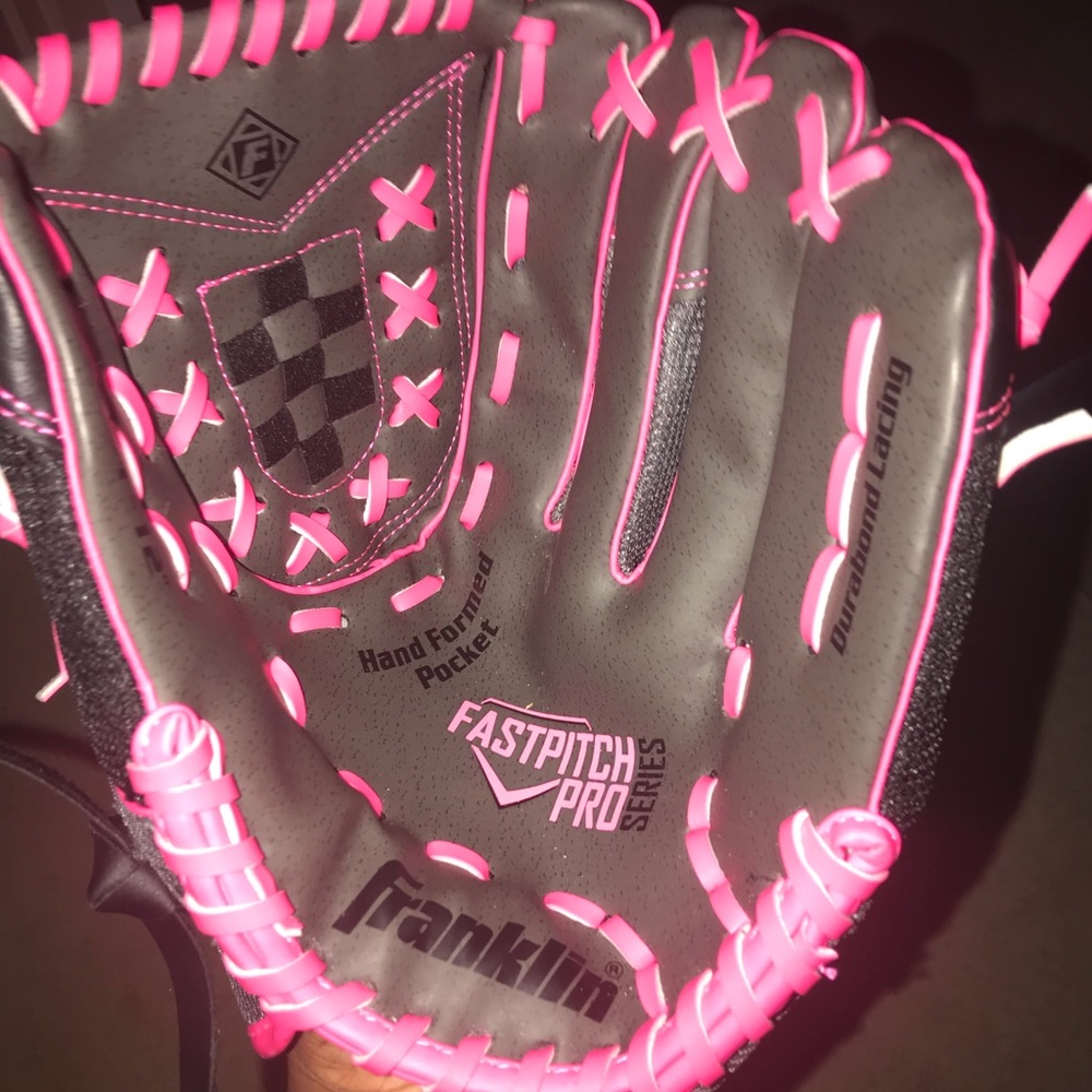 Franklin fastpitch lefthand softball glove